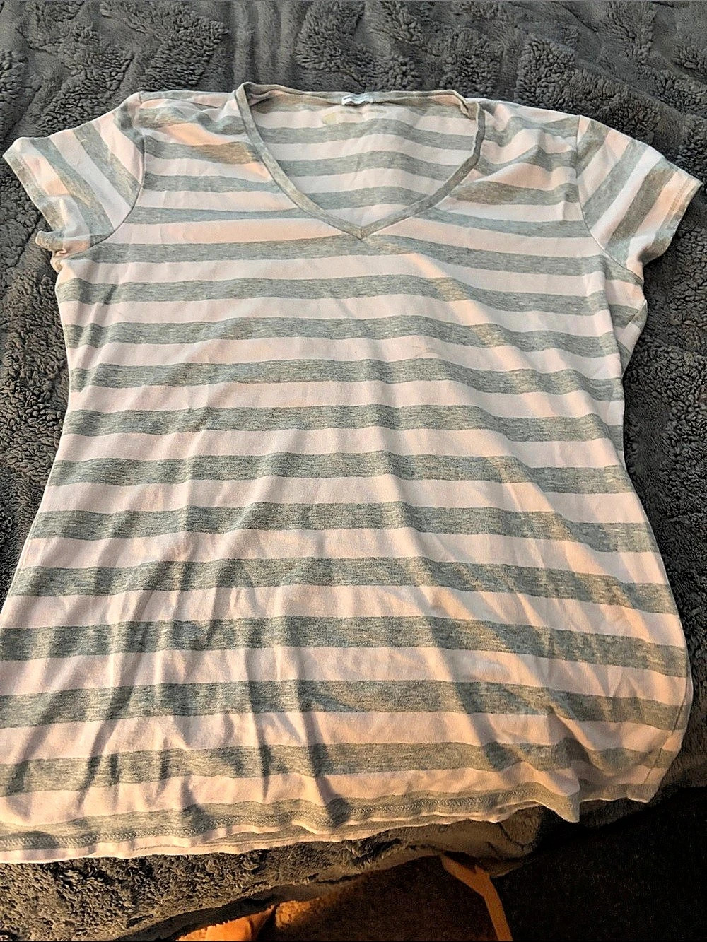 Gap stretch Striped Short Sleeve Tee Size Large